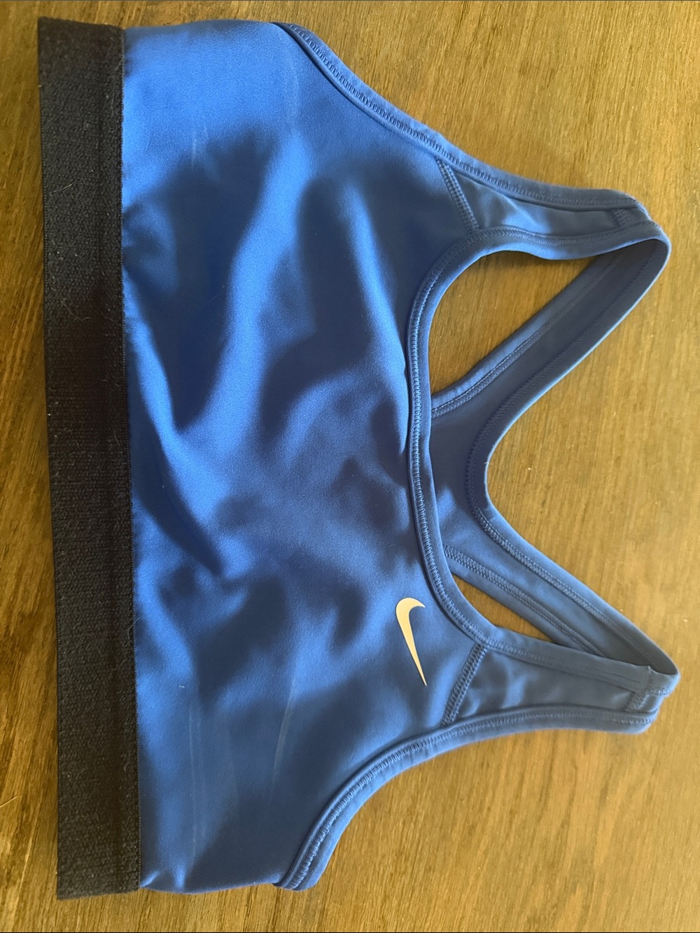 Nike Royal Blue Racerback sports bra top girls age 7-10 medium